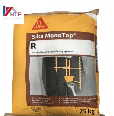 Vữa sửa chữa Polyme - Sika MonoTop-R